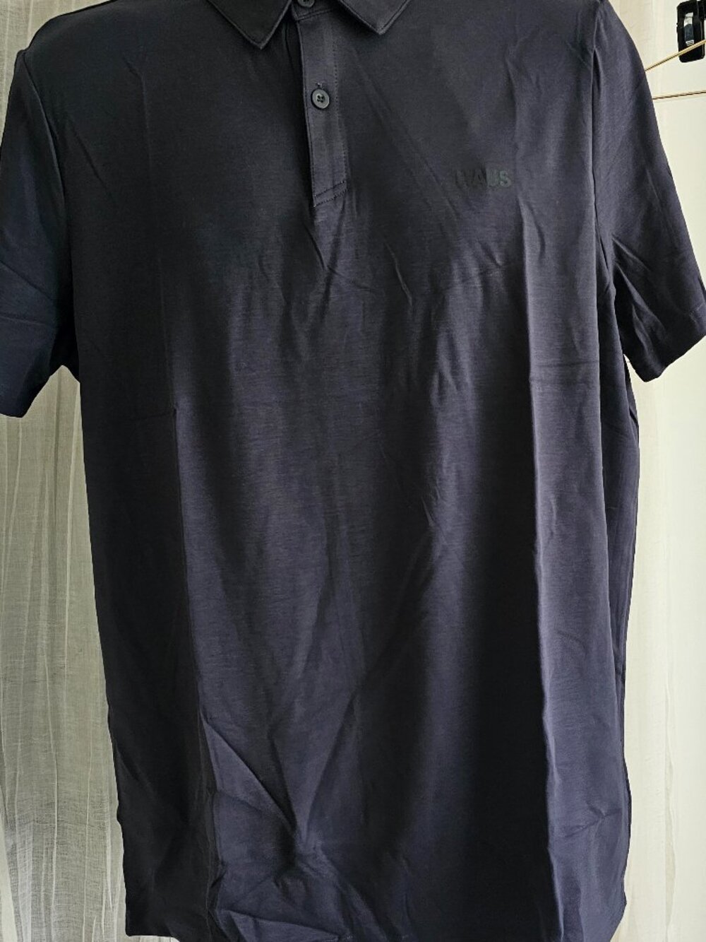 Haus Black Core Athletic Polo Size L NWT